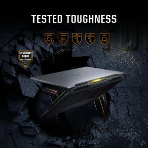 ASUS TUF Gaming FX607VU-RL033W Intel® Core™ i7 i7-13620H Laptop 40.6 cm (16") WUXGA 16 GB DDR5-SDRAM 512 GB SSD NVIDIA GeForce RTX 4050 Wi-Fi 6 (802.11ax) Windows 11 Home Black, Grey