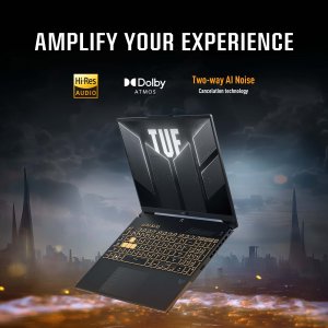 ASUS TUF Gaming FX607VU-RL033W Intel® Core™ i7 i7-13620H Laptop 40.6 cm (16") WUXGA 16 GB DDR5-SDRAM 512 GB SSD NVIDIA GeForce RTX 4050 Wi-Fi 6 (802.11ax) Windows 11 Home Black, Grey