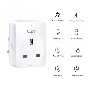 TP-Link Tapo Mini Smart Wi-Fi Plug, Energy Monitoring