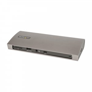 StarTech.com Thunderbolt 4 Dock, 96W Power Delivery, Single 8K/Dual Monitor 4K 60Hz, 3xTB4/USB4 ports, 4xUSB-A, SD, GbE, Thunderbolt 4 Docking Station for Windows or TB3 MacBook, 0.8m Cable