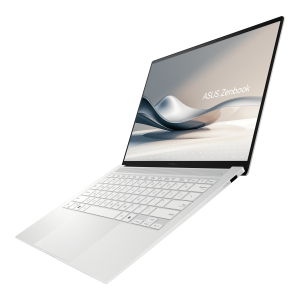 ASUS Zenbook S 14 UX5406SA-PZ169W Intel Core Ultra 7 258V Laptop 35.6 cm (14") Touchscreen 3K 32 GB LPDDR5x-SDRAM 1 TB SSD Wi-Fi 7 (802.11be) Windows 11 Home White