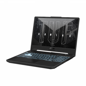 ASUS TUF Gaming A15 FA506NF-HN008W laptop AMD Ryzen™ 5 7535H 39.6 cm (15.6") Full HD 16 GB DDR5-SDRAM 512 GB SSD NVIDIA GeForce RTX 2050 Wi-Fi 6 (802.11ax) Windows 11 Home Belgian Black