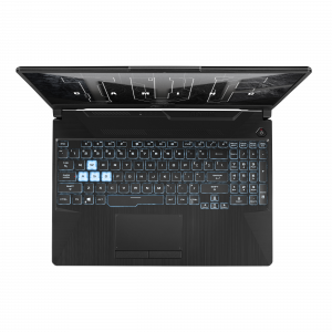 ASUS TUF Gaming A15 FA506NF-HN008W laptop AMD Ryzen™ 5 7535H 39.6 cm (15.6") Full HD 16 GB DDR5-SDRAM 512 GB SSD NVIDIA GeForce RTX 2050 Wi-Fi 6 (802.11ax) Windows 11 Home Belgian Black