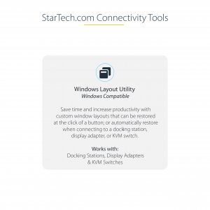 StarTech.com USB-C to Dual Displayport 1.4 Adapter, USB Type-C Multi-Monitor MST Hub, Dual 5K 60Hz DP Laptop Display Extender / Splitter, HDR, Extra-Long Built-In Cable - Windows Only