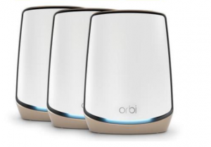 NETGEAR Orbi 860 AX6000 WiFi System Tri-band (2.4 GHz / 5 GHz / 5 GHz) Wi-Fi 6 (802.11ax) White 4 Internal