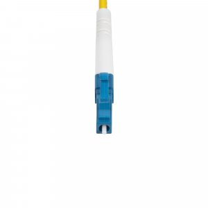 StarTech.com 5m (16.4ft) LC to LC (UPC) OS2 Single Mode Simplex Fiber Optic Cable, 9/125µm, 40G/100G, Bend Insensitive, Low Insertion Loss - LSZH Fiber Jumper Cord