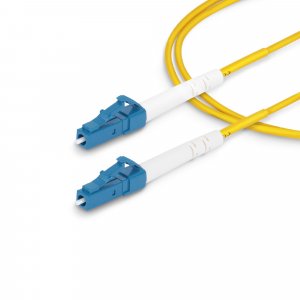 StarTech.com 5m (16.4ft) LC to LC (UPC) OS2 Single Mode Simplex Fiber Optic Cable, 9/125µm, 40G/100G, Bend Insensitive, Low Insertion Loss - LSZH Fiber Jumper Cord