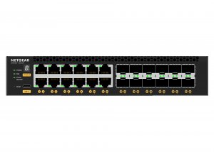 NETGEAR M4350-12X12F Managed L3 10G Ethernet (100/1000/10000) 1U Black