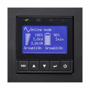 Eaton 9PX3000IRT3UBS uninterruptible power supply (UPS) Double-conversion (Online) 3 kVA 3000 W 10 AC outlet(s)