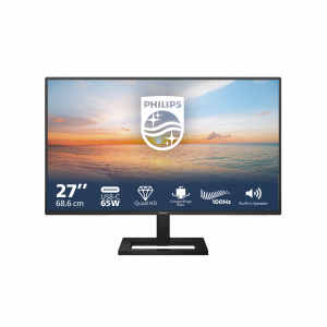 Philips 1000 series 27E1N1600AE/00 computer monitor 68.6 cm (27") 2560 x 1440 pixels Quad HD LCD Black