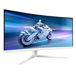 Philips 34M2C5501A/00 computer monitor 86.4 cm (34") 3440 x 1440 pixels Wide Quad HD LCD White