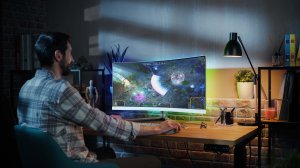 Philips 34M2C5501A/00 computer monitor 86.4 cm (34") 3440 x 1440 pixels Wide Quad HD LCD White