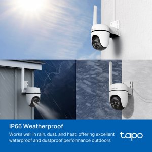 TP-Link TAPO C501GW security camera Turret IP security camera Outdoor 1920 x 1080 pixels Wall