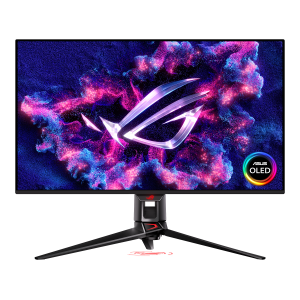 ASUS ROG Swift OLED PG32UCDM computer monitor 80 cm (31.5″) 3840 x 2160 pixels 4K Ultra HD QD-OLED Black