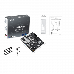ASUS PRIME B860M-K Intel B860 LGA 1851 (Socket V1) micro ATX