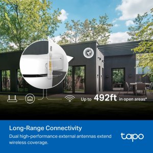 TP-Link TAPO C530WS security camera Turret IP security camera Outdoor 2880 x 1620 pixels Wall