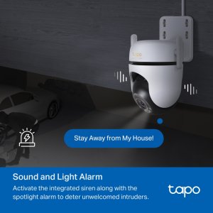 TP-Link TAPO C530WS security camera Turret IP security camera Outdoor 2880 x 1620 pixels Wall