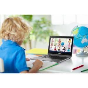 ASUS BR1100F-C41XA-3Y Intel® Celeron® N N4500 Hybrid (2-in-1) 29.5 cm (11.6") Touchscreen HD 4 GB DDR4-SDRAM 128 GB eMMC Wi-Fi 6 (802.11ax) Windows 11 Pro Education Grey