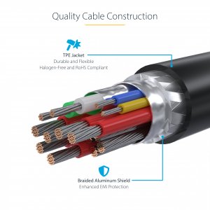 StarTech.com 3m USB-C Charging Cable, USB-IF Certified USB C Cable, 240W PD EPR, USB 2.0 Type-C Laptop Charger Cord, USB-C Data Transfer Cable, TPE Jacket, M/M