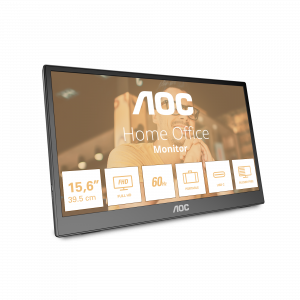 AOC T2 16T3EA computer monitor 39.6 cm (15.6″) 1920 x 1080 pixels Full HD Black