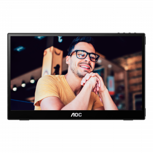 AOC T2 16T3EA computer monitor 39.6 cm (15.6") 1920 x 1080 pixels Full HD Black