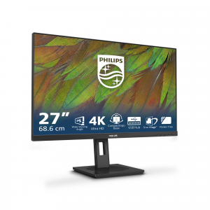 Philips 3000 series 27B1N3800/00 LED display 68.6 cm (27") 3840 x 2160 pixels 4K Ultra HD LCD Black