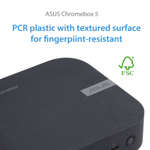 ASUS Chromebox CHROMEBOX5-G3103UN Intel® Core™ i3 i3-1220P 8 GB DDR4-SDRAM 128 GB SSD ChromeOS Mini PC Black