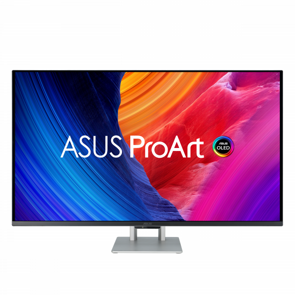ASUS ProArt OLED PA32UCDM computer monitor 80 cm (31.5") 3840 x 2160 pixels 4K Ultra HD QD-OLED Silver
