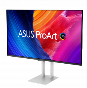ASUS ProArt OLED PA32UCDM computer monitor 80 cm (31.5") 3840 x 2160 pixels 4K Ultra HD QD-OLED Silver