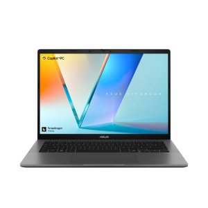ASUS Vivobook S 14 S3407QA-KP003W Qualcomm Snapdragon X1-26-100 Laptop 35.6 cm (14") WQXGA 16 GB LPDDR5x-SDRAM 512 GB SSD Wi-Fi 6E (802.11ax) Windows 11 Home Grey