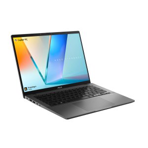 ASUS Vivobook S 14 S3407QA-KP003W Qualcomm Snapdragon X1-26-100 Laptop 35.6 cm (14") WQXGA 16 GB LPDDR5x-SDRAM 512 GB SSD Wi-Fi 6E (802.11ax) Windows 11 Home Grey
