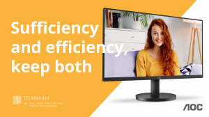 AOC B3 U27B3CF computer monitor 68.6 cm (27") 3840 x 2160 pixels 4K Ultra HD LCD Black