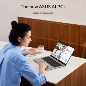 ASUS Zenbook S 14 UX5406SA-PZ040W Intel Core Ultra 7 256V Laptop 35.6 cm (14") Touchscreen 3K 16 GB LPDDR5x-SDRAM 1 TB SSD Wi-Fi 7 (802.11be) Windows 11 Home Grey