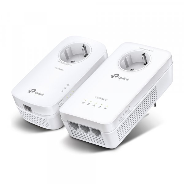 TP-Link TL-WPA8631P KIT PowerLine network adapter 300 Mbit/s Ethernet LAN Wi-Fi White 2 pc(s)