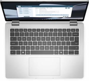 DELL Pro 14 Plus PB14255 AMD Ryzen AI 5 340 Laptop 35.6 cm (14") Full HD+ 16 GB LPDDR5x-SDRAM 512 GB SSD Wi-Fi 7 (802.11be) Windows 11 Pro UK English Aluminium