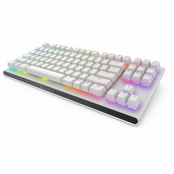 Alienware AW420K keyboard Gaming USB QWERTY US International White