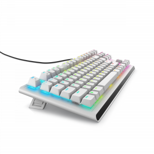 Alienware AW420K keyboard Gaming USB QWERTY US International White