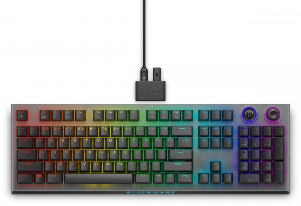 Alienware AW920K keyboard Gaming USB + RF Wireless + Bluetooth Grey