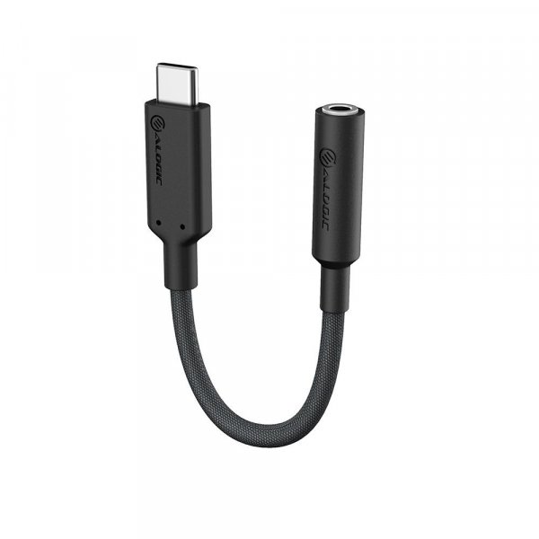 ALOGIC ELPC35A-BK mobile phone cable Black 0.1 m USB-C 3.5 mm