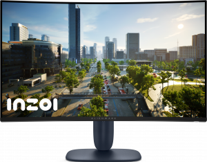 Alienware AW3225DM computer monitor 80 cm (31.5″) 2560 x 1440 pixels Wide Quad HD LCD Blue