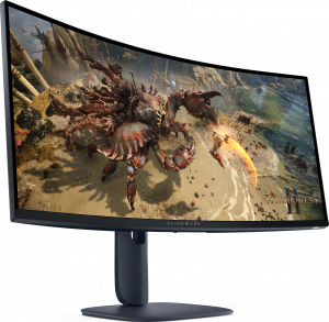 Alienware AW3425DWM computer monitor 86.4 cm (34") 3440 x 1440 pixels Wide Quad HD LCD Black, Blue