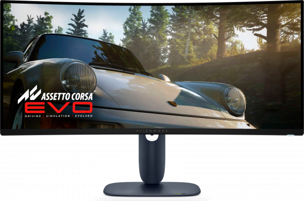 Alienware AW3425DW computer monitor 86.4 cm (34") 3440 x 1440 pixels Wide Quad HD QD-OLED Blue