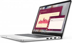 DELL Pro PC14250 Intel Core Ultra 7 265U Laptop 35.6 cm (14") Full HD+ 16 GB DDR5-SDRAM 512 GB SSD Wi-Fi 6E (802.11ax) Windows 11 Pro UK English Platinum