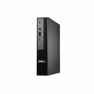 DELL Pro QCM1250 Intel® Core™ i3 i3-14100T 8 GB DDR5-SDRAM 512 GB SSD Windows 11 Pro Micro PC Mini PC Black