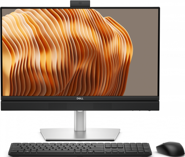 DELL Pro QB24250 Intel Core Ultra 7 265 61 cm (24") 1920 x 1080 pixels All-in-One PC 16 GB DDR5-SDRAM 512 GB SSD Windows 11 Pro Wi-Fi 6E (802.11ax) Black, Silver