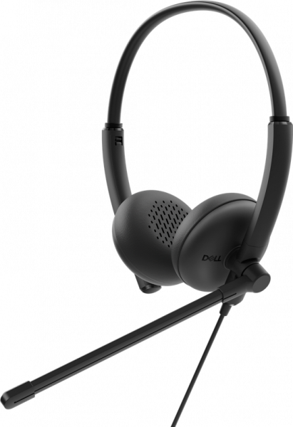 DELL WH125 Headset Wired Head-band Calls/Music USB Type-C Black