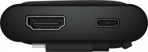 DELL DA225 Wired USB 3.2 Gen 1 (3.1 Gen 1) Type-C Black