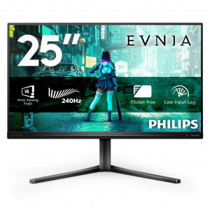 Philips Evnia 25M2N3200W/00 computer monitor 62.2 cm (24.5″) 1920 x 1080 pixels Full HD LCD Grey