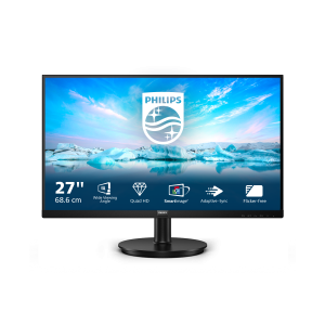 Philips V Line 275V8LA/00 computer monitor 68.6 cm (27″) 2560 x 1440 pixels Quad HD LED Black