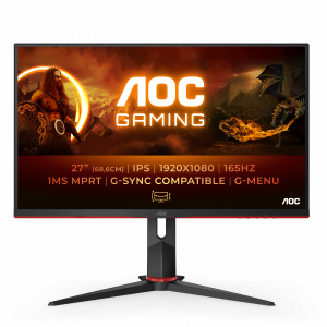 AOC 27G2SPU/BK computer monitor 68.6 cm (27″) 1920 x 1080 pixels Full HD Black, Red